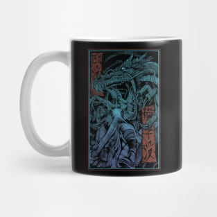 "SAMURAI VS DRAGON" Mug